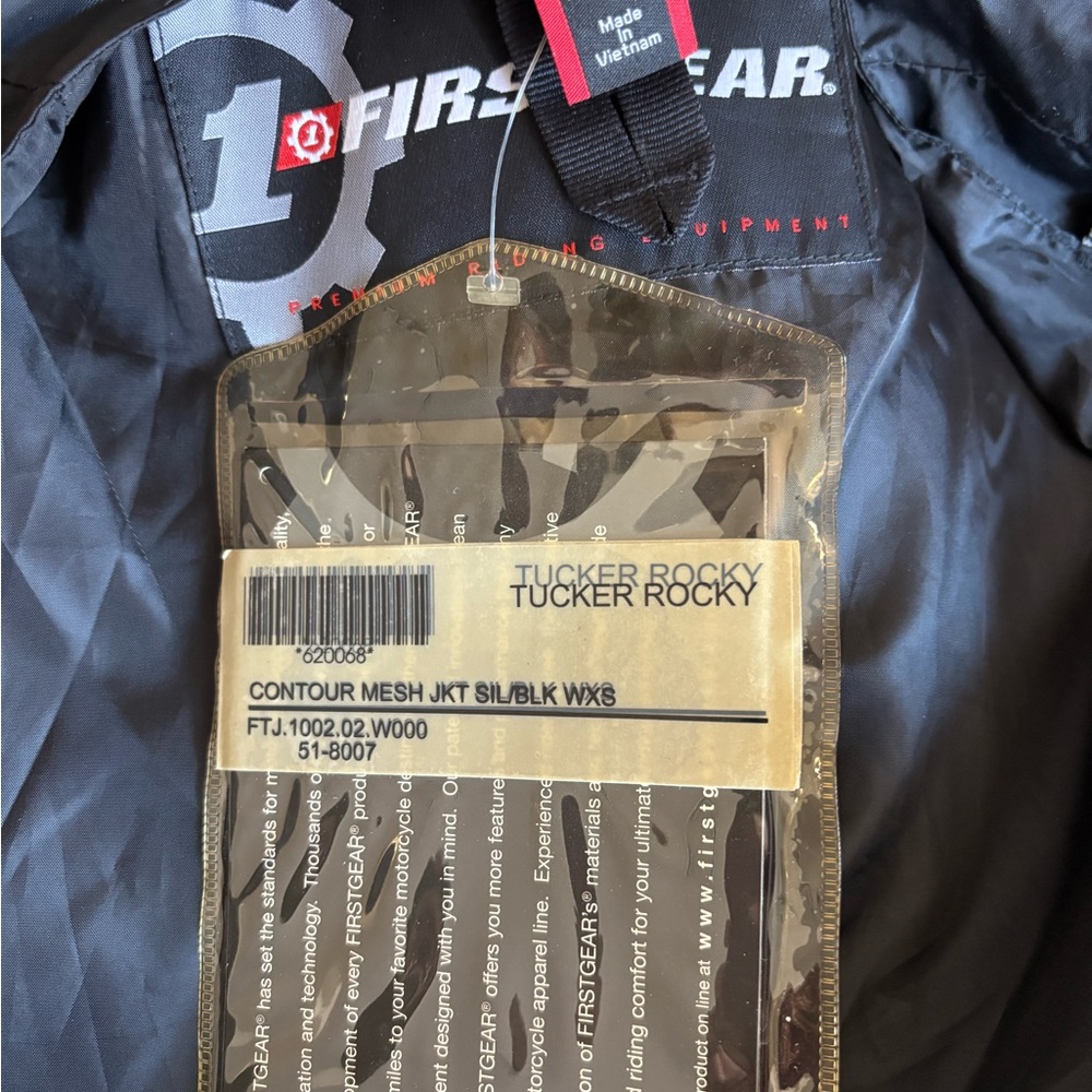 NWT! ❤️ Women's FIRST GEAR Motorcycle Contour Mesh Jacket - Picture 3 of 16